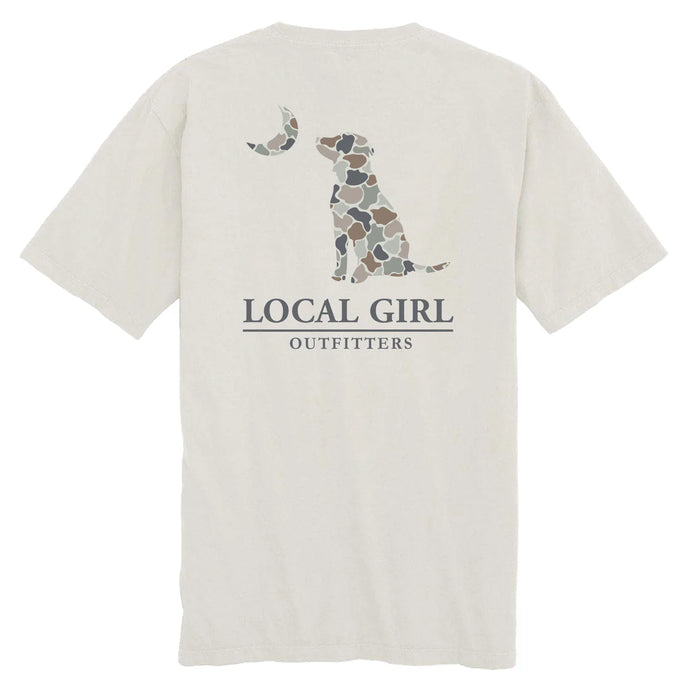 Local Girl Youth Flora Dog & Moon SS Tee