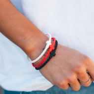 Infinity Cross Bracelets in Grace