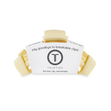 Load image into Gallery viewer, Teleties Classic Medium Hair Clip Butter Yellow
