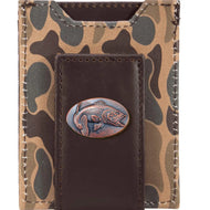 Bass Wallet Old School Camo in Brown/Tan Camo