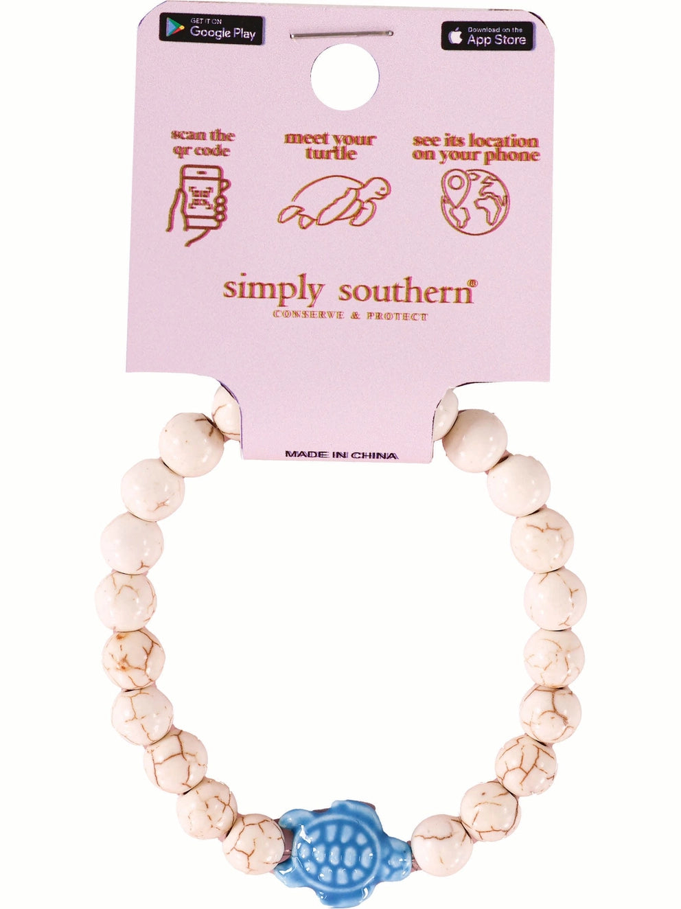 Simply Southern Turtle Tracker 03 Bracelet