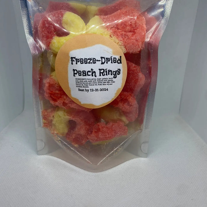 Astrids Essentials Freeze Dried Peach Fruit Rings
