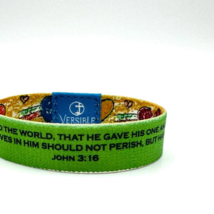 Versible Soar Survivor Series Bible Verse Wristband