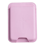 Versible Tap to Pray Magnetic Wallet in Petal Pink