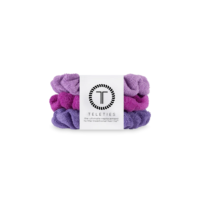 Teleties Antigua Small Terry Cloth Scrunchies