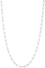 Load image into Gallery viewer, Liars + Losers Dainty Chain Necklace Silver