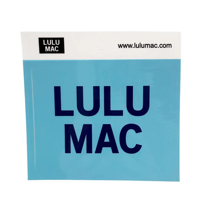 Lulu Mac Decal/Sticker in Blue/Navy
