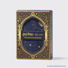 Load image into Gallery viewer, Harry Potter x Kitsch Standard Satin Pillowcase Midnight at Hogwarts