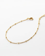 Load image into Gallery viewer, Bryan Anthonys Milestone Satellite Chain Anklet Gold