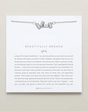 Load image into Gallery viewer, Bryan Anthonys Beautifully Broken Dainty Necklace Silver