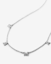 Load image into Gallery viewer, Bryan Anthonys Mama Crystal Necklace Silver
