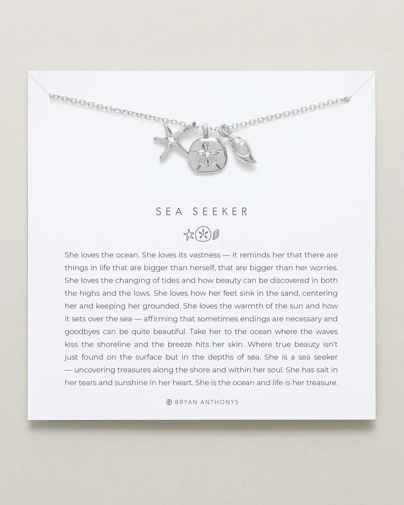 Bryan Anthonys Sea Seeker Necklace in Silver