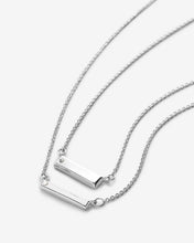 Load image into Gallery viewer, Through Thick &amp; Thin Necklace Silver