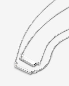 Through Thick & Thin Necklace Silver