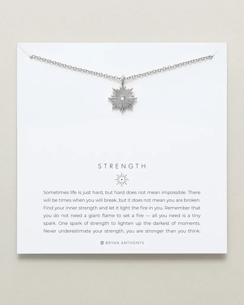 Bryan Anthonys Strength Dainty Spark Necklace