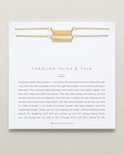 Load image into Gallery viewer, Through Thick &amp; Thin Necklace Set Gold