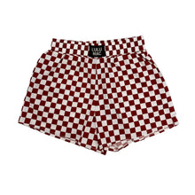 Load image into Gallery viewer, Lulu Mac BXCK Boxer Shorts in Maroon/White
