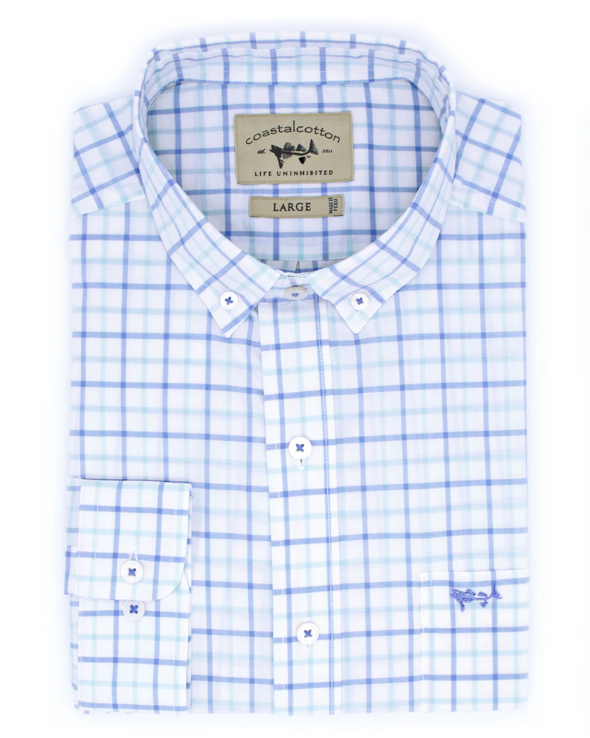 Coastal Cotton Bayview LS Sport Shirt