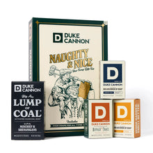 Load image into Gallery viewer, Duke Cannon Naughty &amp; Nice Bar Soap Gift Set