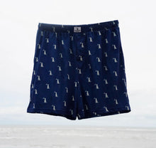 Load image into Gallery viewer, Local Boy Boxer Shorts in Cobalt Dog &amp; Moon