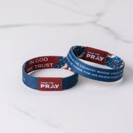 Versible Tap To Pray Wristbands in Patriot