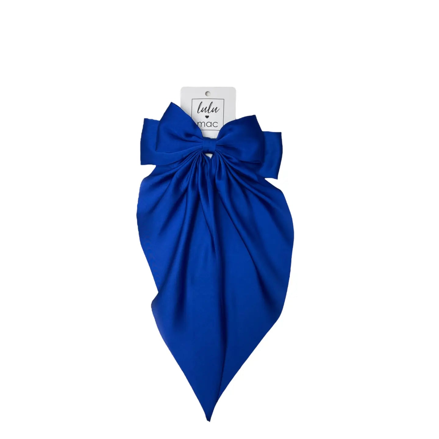 Lulu Mac Large Satin Royal Bow