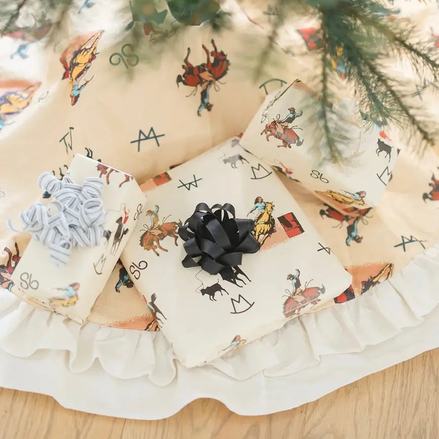 The Vintage Cowboy Wrapping Paper