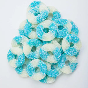 Sour Tooth Sour Blue Raspberry Rings