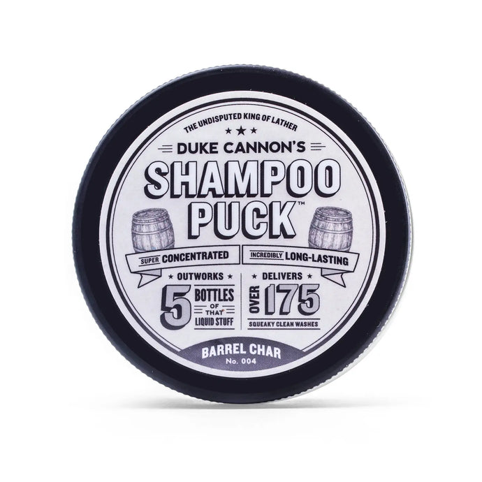 Shampoo Puck Barrel Char