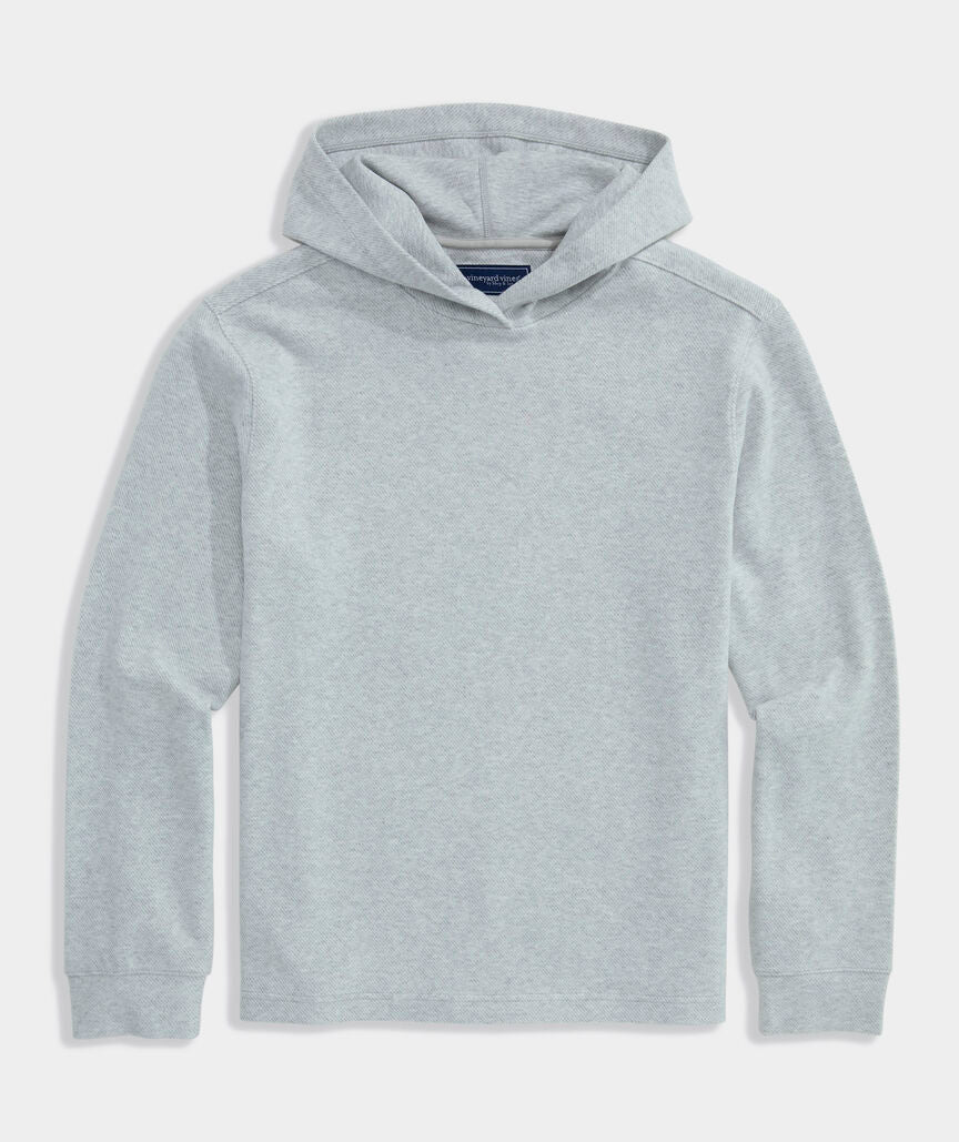 Vineyard Vines Calmwater Hoodie in Ultimate Gray