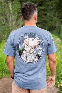 Burlebo Camo Hunting Dog SS Tee