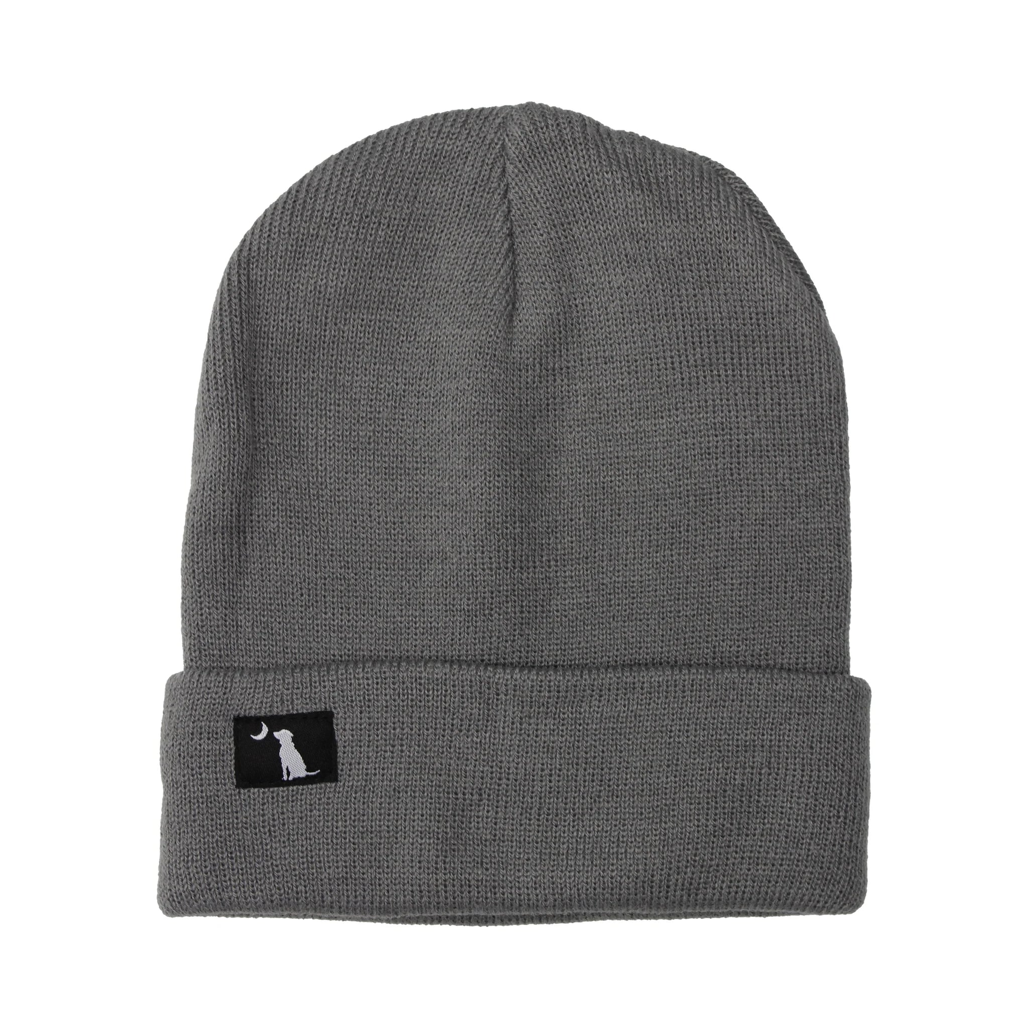 Local Boy Woven Label Beanie Charcoal – Versatile Boutique