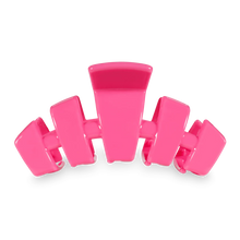 Load image into Gallery viewer, Teleties Classic Large Hair Clip Paradise Pink