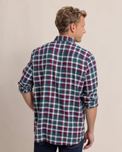 Load image into Gallery viewer, Southern Tide Men&#39;s Cobblestone Plaid Beach Flannel Sport Shirt