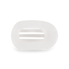 Load image into Gallery viewer, Teleties Small Flat Round Clip Coconut White