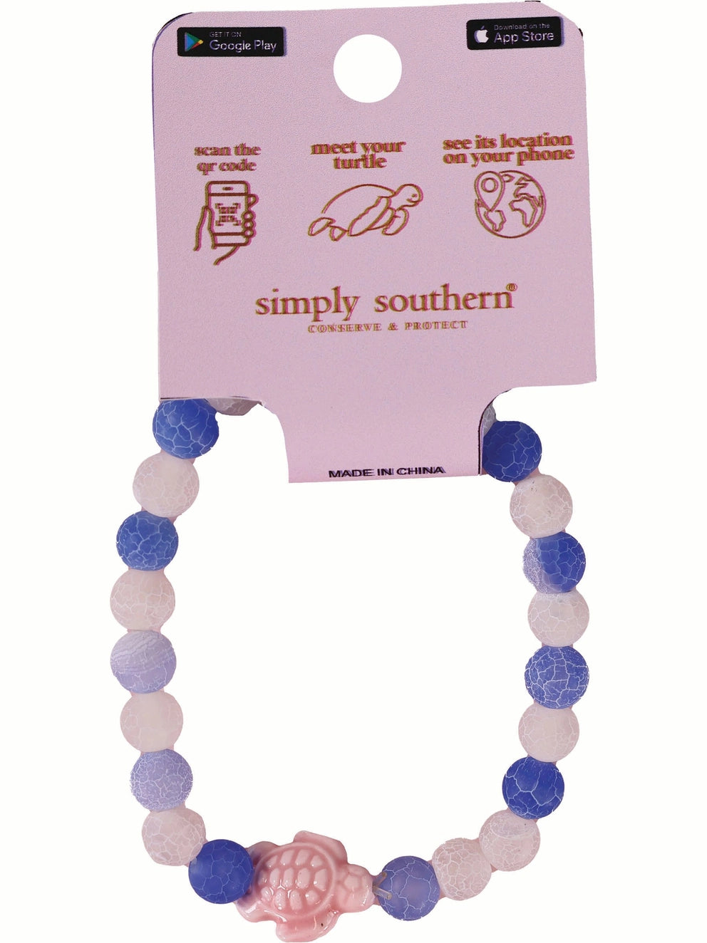 Simply Southern Turtle Tracker 04 Bracelet