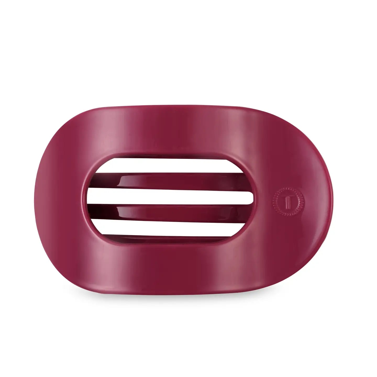 Teleties Large Flat Round Clip Wild Side