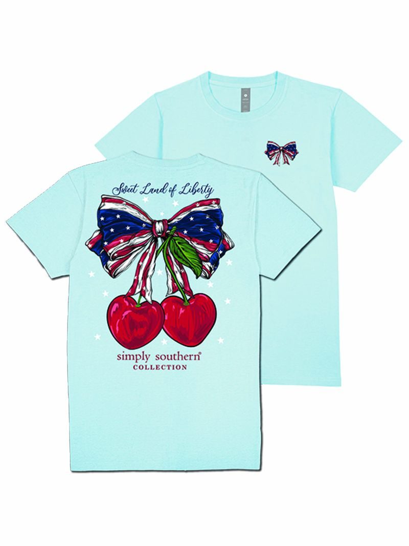 Simply Southern Youth Sweet Land Of Liberty SS Tee