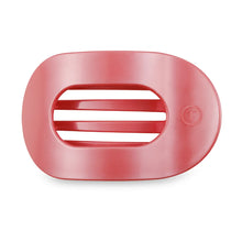 Load image into Gallery viewer, Teleties Small Flat Round Clip Calming Coral