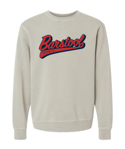 Barstool Sports Retro Pigment Dyed Crewneck