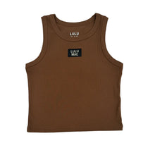 Load image into Gallery viewer, Lulu Mac DD Solid Brown Tank Tops