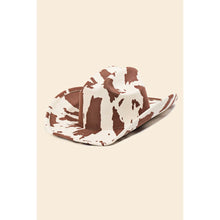 Load image into Gallery viewer, Cow Print Cowboy Hat Brown