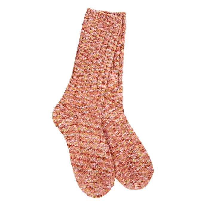 World's Softest Socks Ragg Crew Brandy