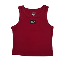 Load image into Gallery viewer, Lulu Mac DD Solid Maroon Tank Tops