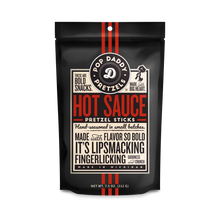 Load image into Gallery viewer, Pop Daddy Hot Sauce Seasoned Pretzels 7.5oz