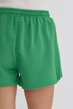 Load image into Gallery viewer, Putting Sugar on Me Ribbed Shorts Green