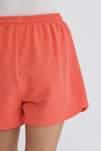 Load image into Gallery viewer, Putting Sugar on Me Ribbed Shorts Orange Red