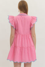 Load image into Gallery viewer, Seeing Me Mini Dress in Pink