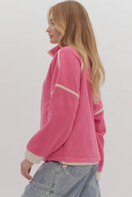 Load image into Gallery viewer, Sweet but Psycho Fleece Half Zip Pullover