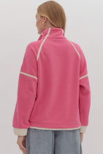 Load image into Gallery viewer, Sweet but Psycho Fleece Half Zip Pullover